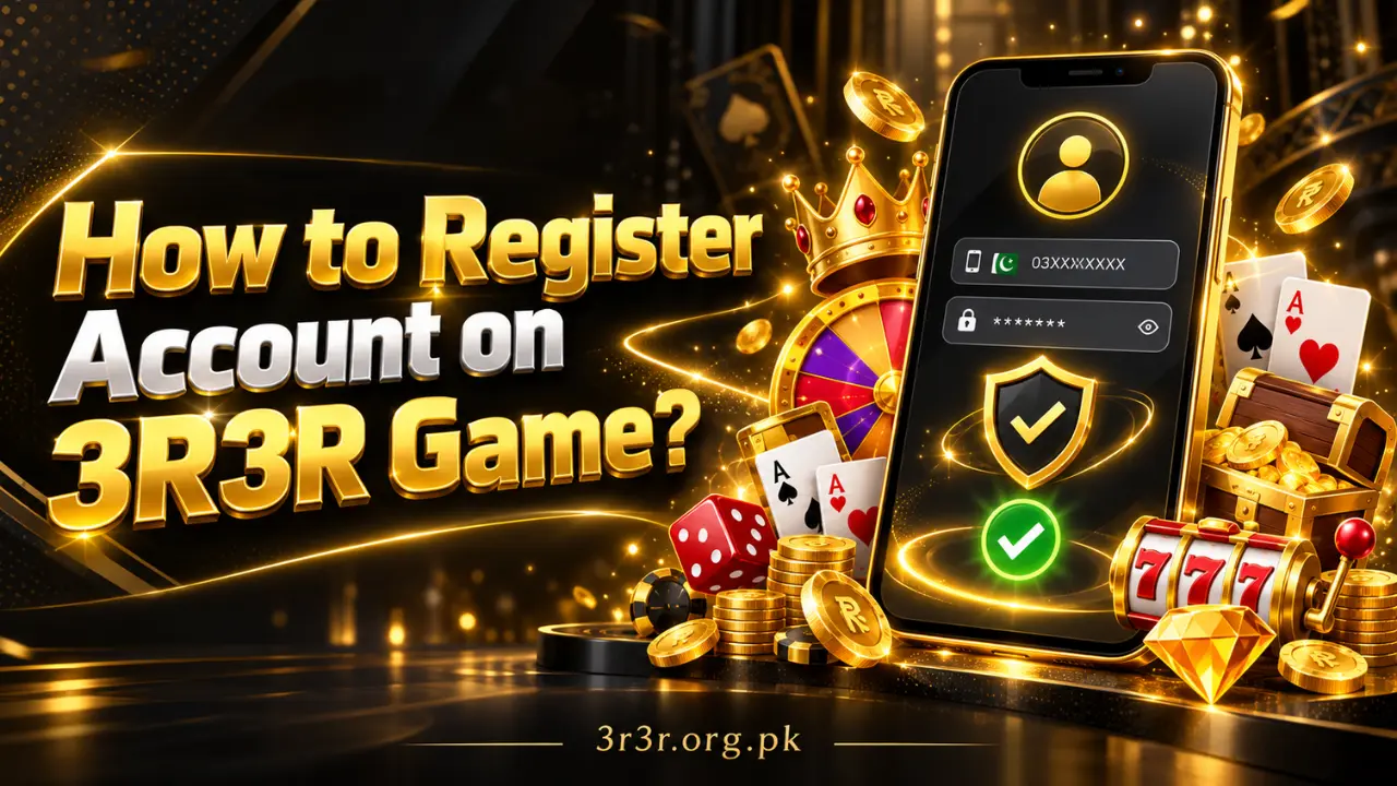How to Register Account on 3R3R Game